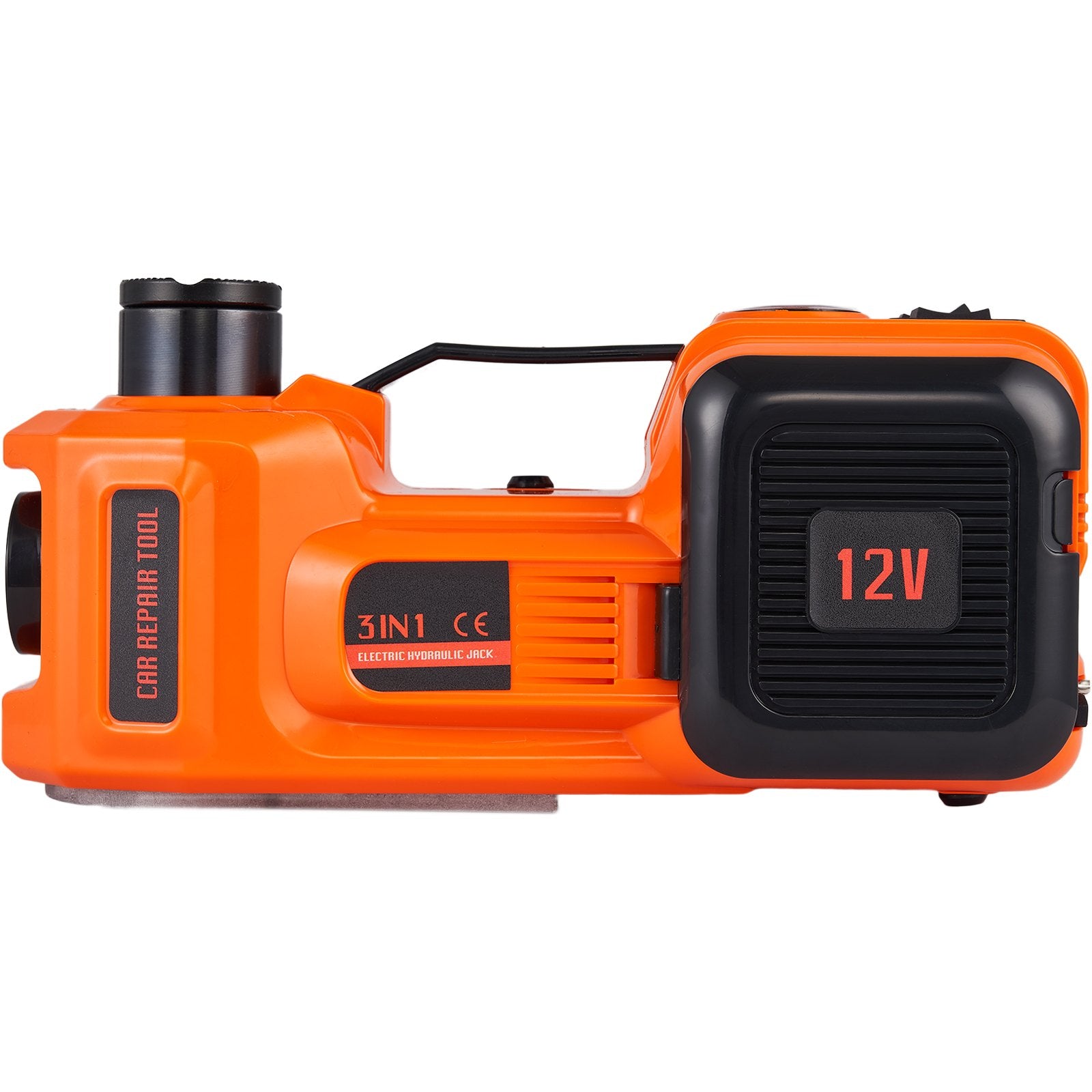 Elektrisk domkraft - 12 V - 5 t - Set för hjulbyte - Multifunktionell